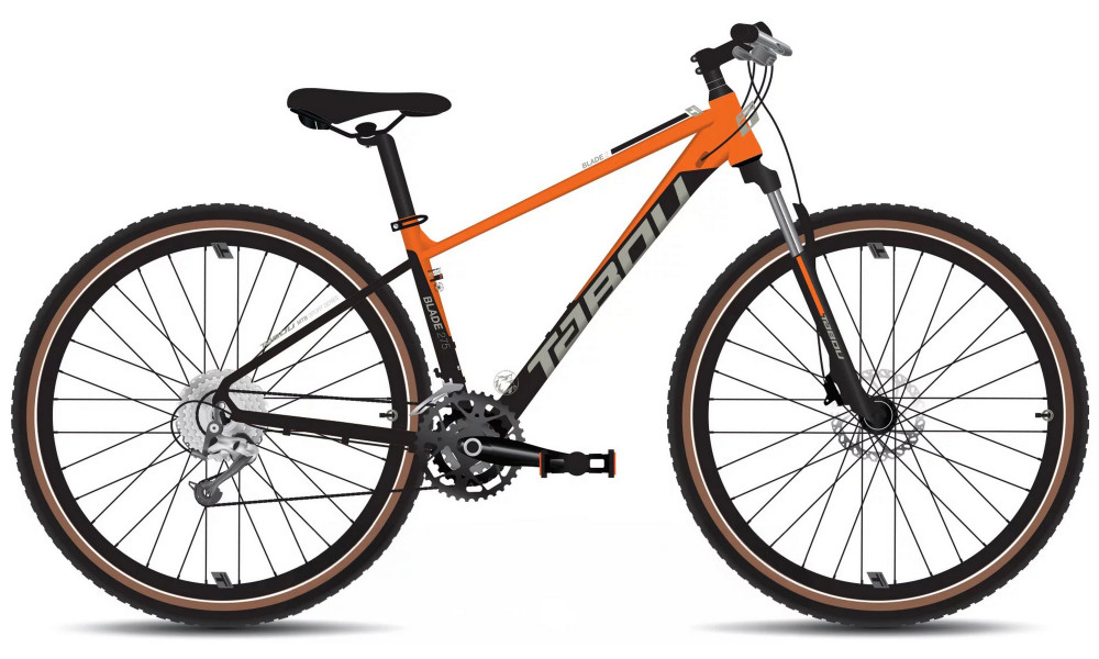 Bicycle Tabou Blade 27.5 2 black-orange 