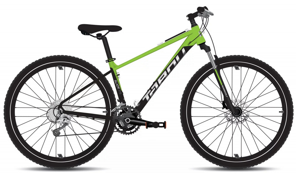 Велосипед Tabou Blade 27.5 1 black-green 