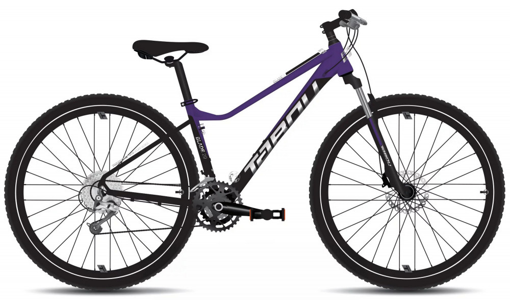 Bicycle Tabou Blade 29 3 W black-purple 