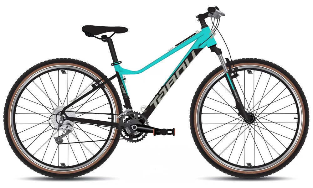 Bicycle Tabou Blade 29 0 W black-mint 