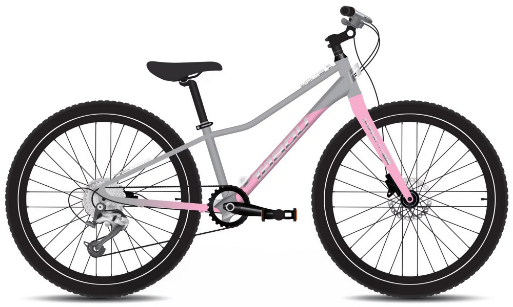 Bicycle Tabou Superlite Pro 24 W grey-pink 
