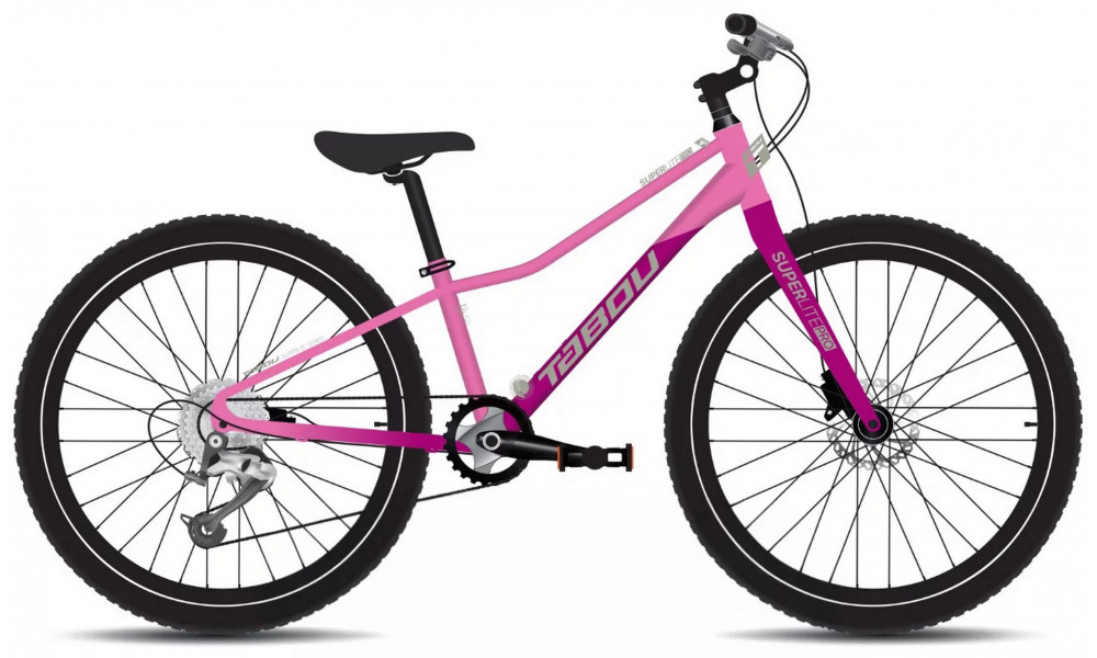 Bicycle Tabou Superlite Pro 24 W pink-purple 