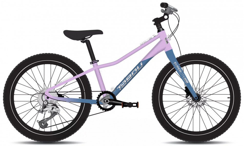 Bicycle Tabou Superlite Pro 20 W lavender-navy 