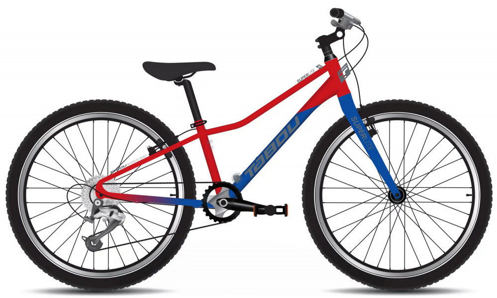 Bicycle Tabou Superlite 24 red-blue 