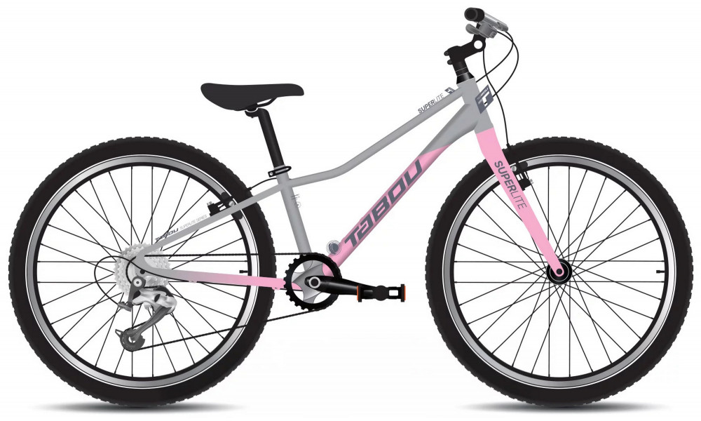 Bicycle Tabou Superlite 24 W grey-pink 