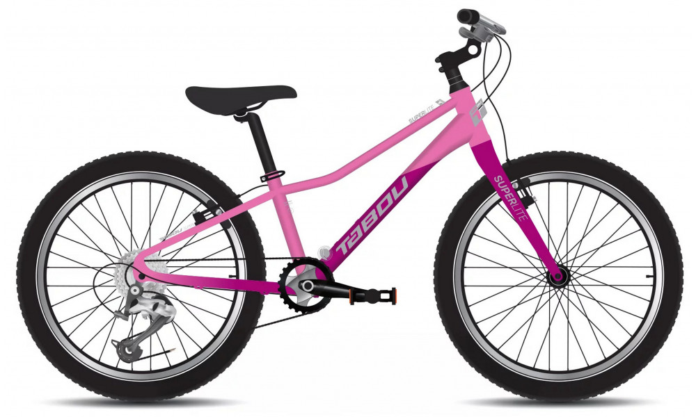 Bicycle Tabou Superlite 20 W pink-purple 