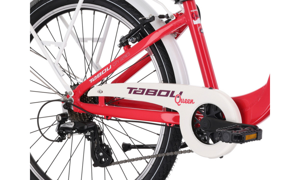 Bicycle Tabou Queen 24 pink-white - 3