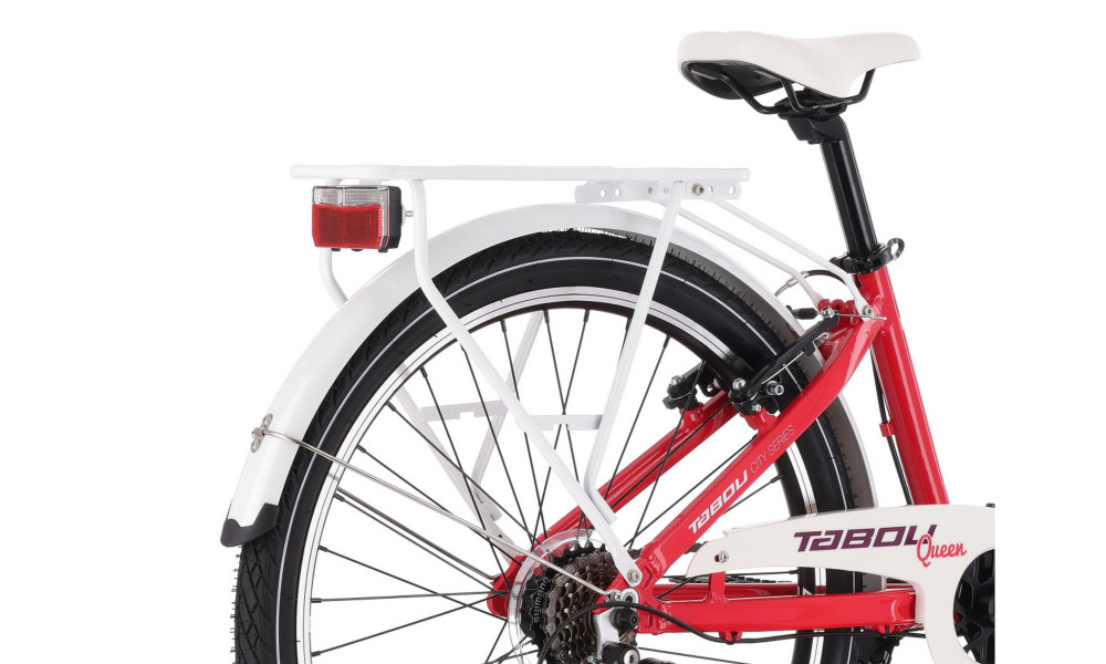 Bicycle Tabou Queen 24 pink-white - 8