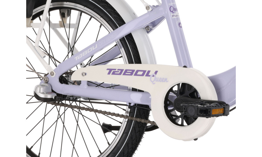 Bicycle Tabou Queen 20 Plus purple-white - 3