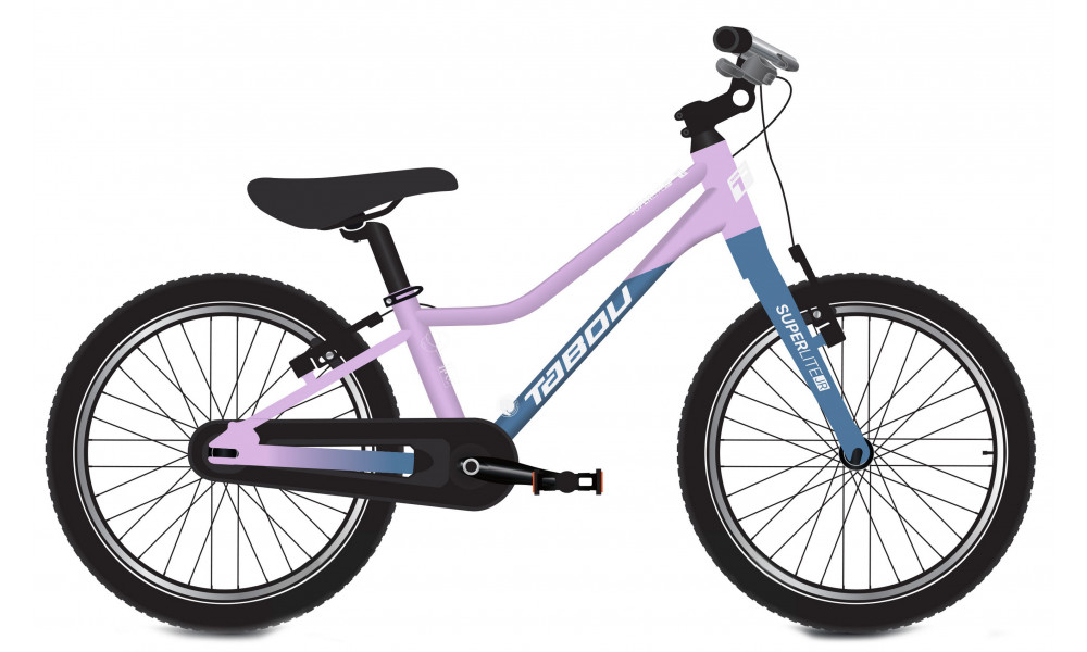 Bicycle Tabou Superlite JR 16 W lavender-navy 