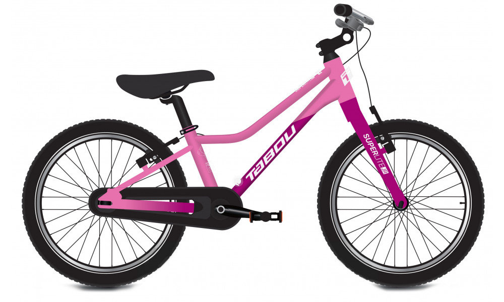 Bicycle Tabou Superlite JR 14 W pink-purple 