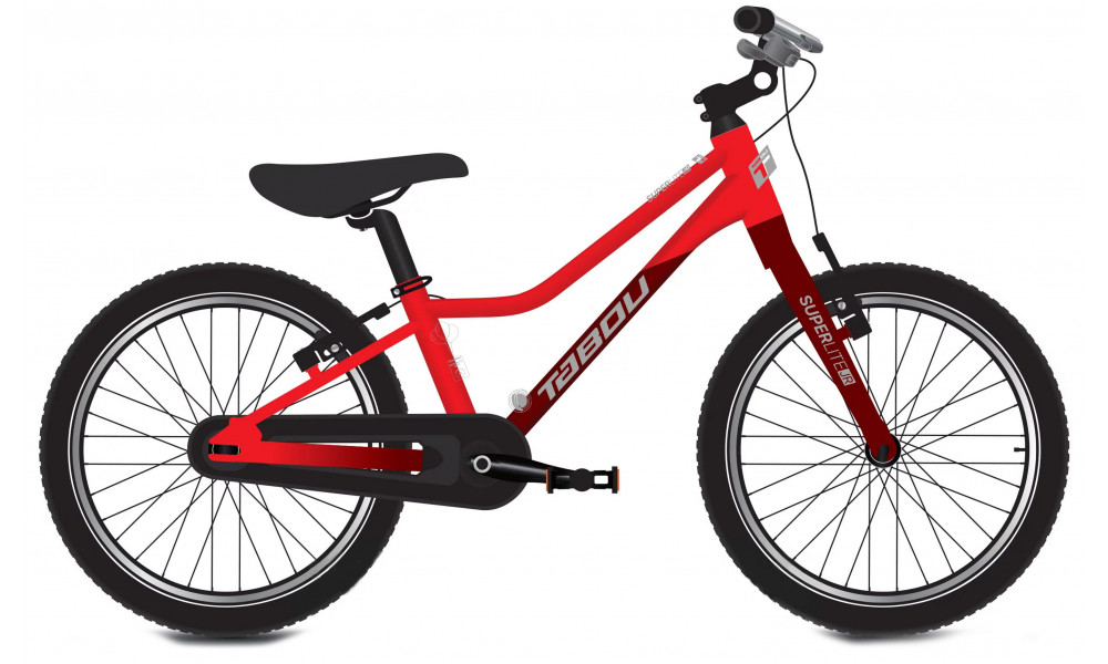 ????????? Tabou Superlite JR 16 red-burgundy 