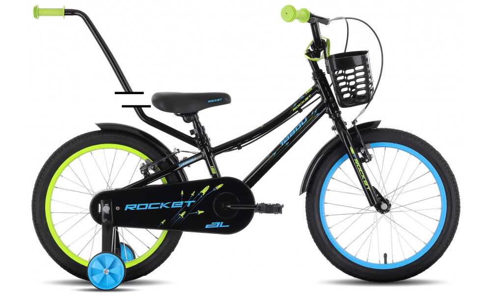 Bicycle Tabou Rocket AL 18 black-blue - 1