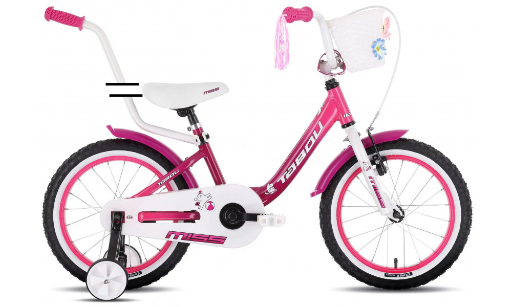 Bicycle Tabou Miss Alu 14 pink-purple - 1