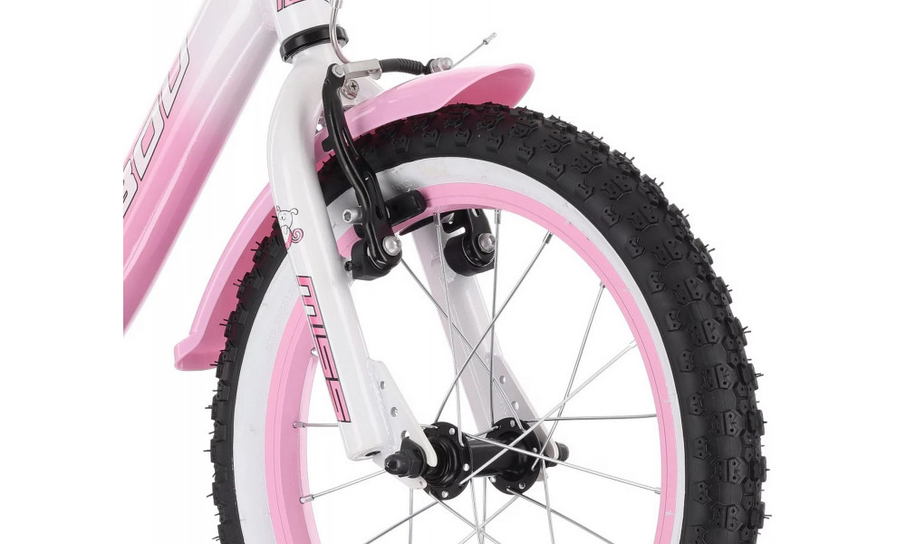 Bicycle Tabou Miss Alu 14 pink-white - 4