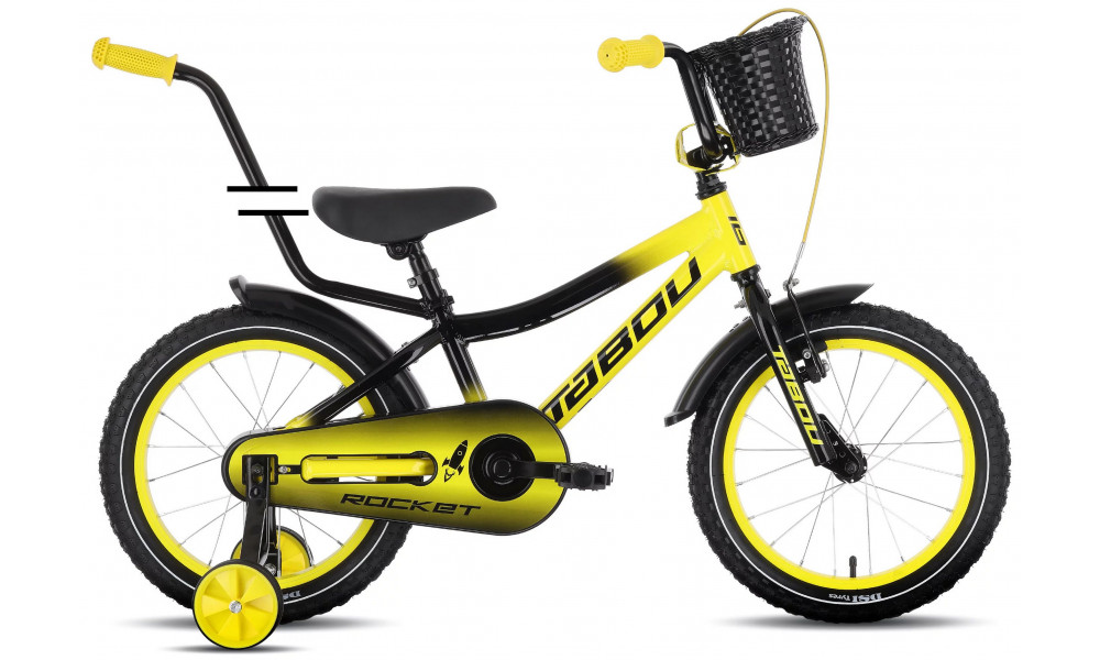 ????????? Tabou Rocket Alu 16 black-yellow - 1