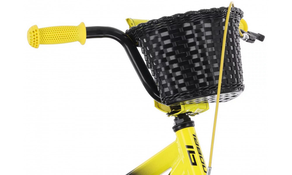 Bicycle Tabou Rocket Alu 16 black-yellow - 6