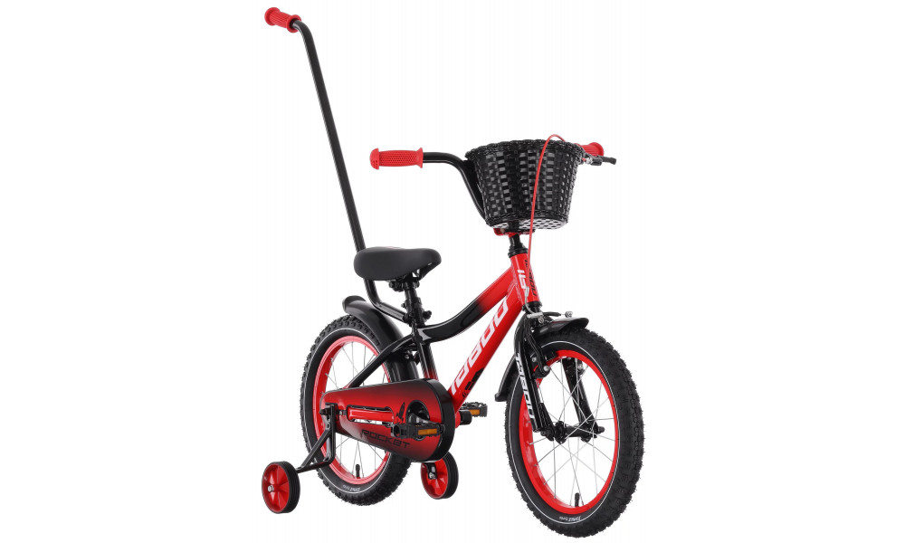 Bicycle Tabou Rocket Alu 16 black-red - 2