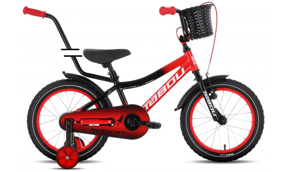????????? Tabou Rocket Alu 14 black-red - 1