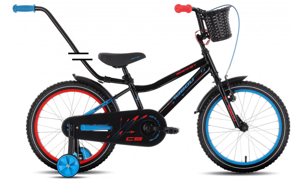 Bicycle Tabou Rocket CS 12 black-blue - 1