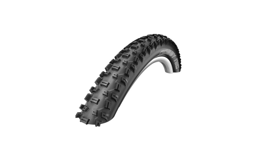 Padanga 26" Schwalbe Nobby Nic HS 411, Perf. Fold. 57-559 Black - 1