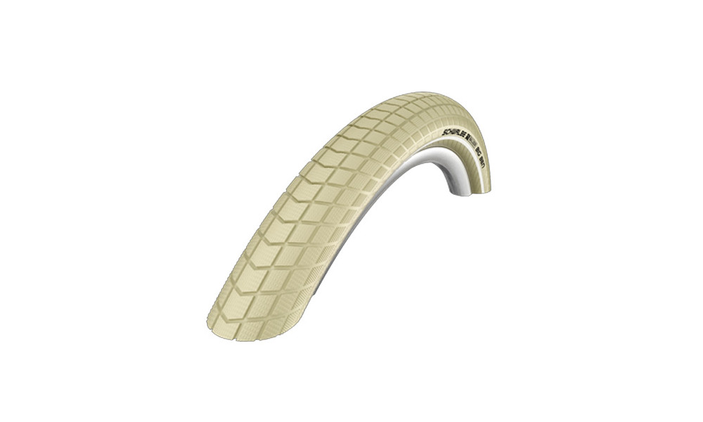 Tire 26" Schwalbe Big Ben HS 439, Active Wired 55-559 / 26x2.15 Creme-Reflex - 1