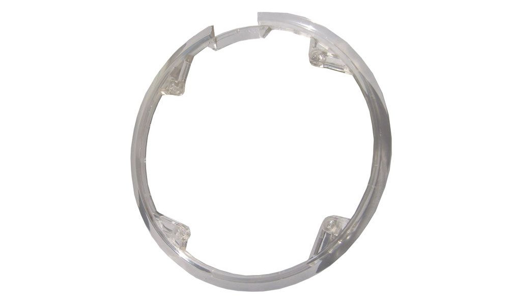 Chain cover 48T 4screws transparent - 1