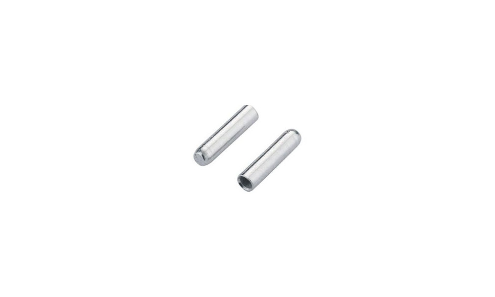 Cable tip Jagwire 1.2mm cables and smaller Alu silver dispenser (500pcs.) - 1