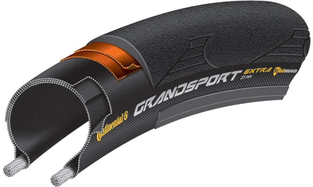 Tire 28" Continental 25-622 Grand Sport Extra folding Skin - 1