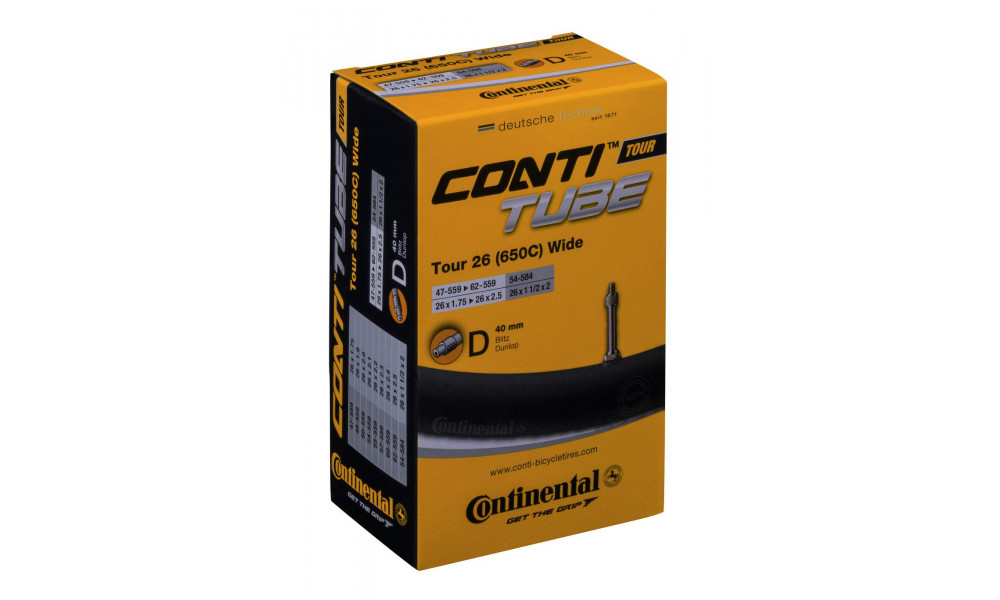 Tube 26" Continental Tour wide D40 (47/62-559) - 1