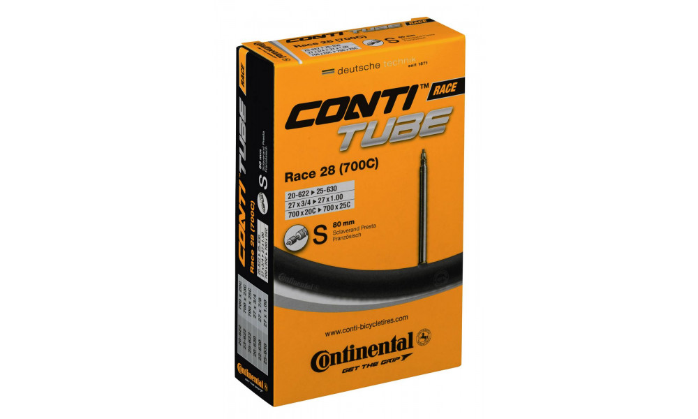 Tube 28" Continental Race S80 (20-622/25-630) - 1