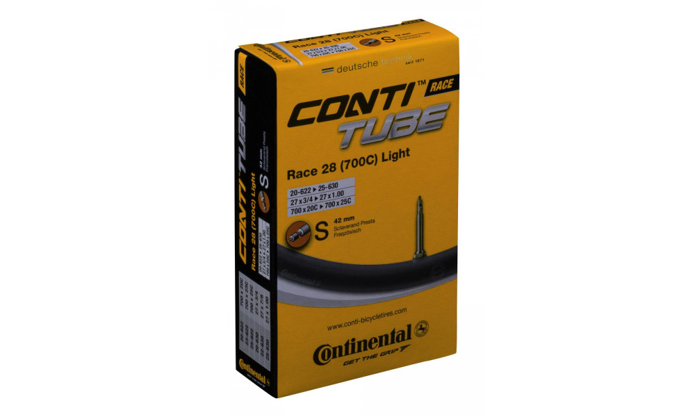 Kamera 28" Continental Race Light S42 (20-622/25-630) - 1