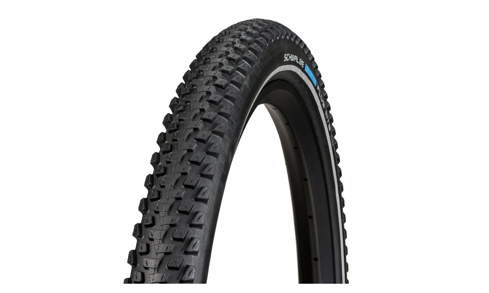 Шина 27.5" Schwalbe Marathon Plus MTB HS 468, Perf Wired 54-584 / 27.5x2.10 Black-Reflex - 2