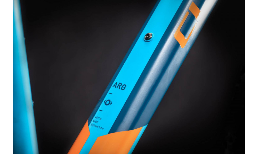 Bicycle Cube Aim 27.5 blue'n'orange 2021 - 3