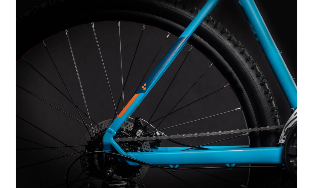 Bicycle Cube Aim 27.5 blue'n'orange 2021 - 5