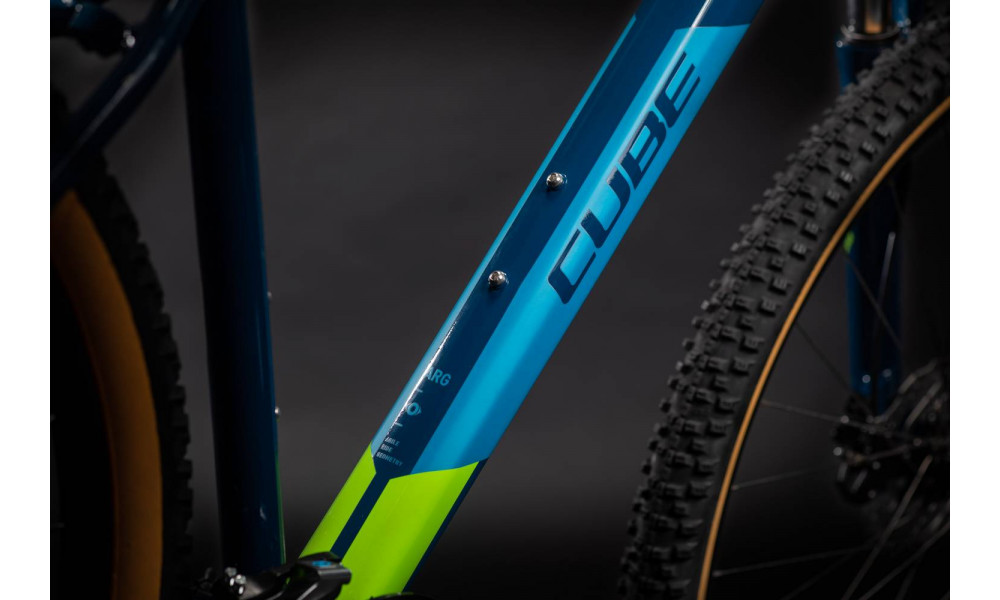 Bicycle Cube Aim Race 27.5 blueberry'n'lime 2021 - 4