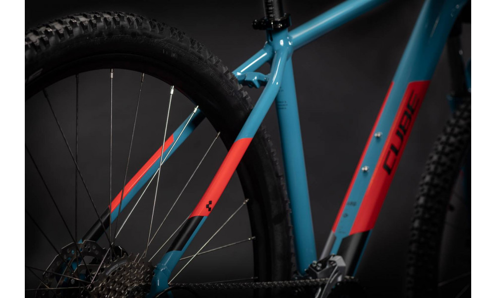 Bicycle Cube Aim EX 27.5 blue'n'red 2021 - 2
