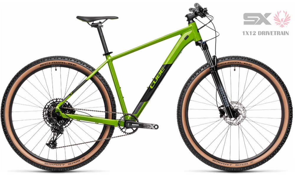 Bicycle Cube Analog 27.5 deepgreen'n'black RS 2021 - 5