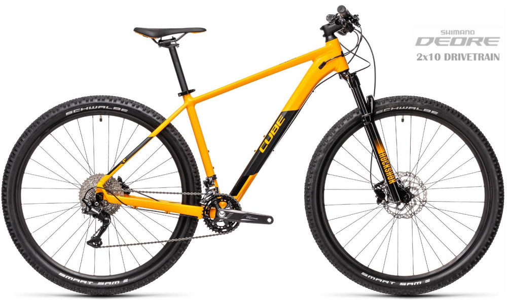 Bicycle Cube Attention 27.5 amber'n'black 2021 