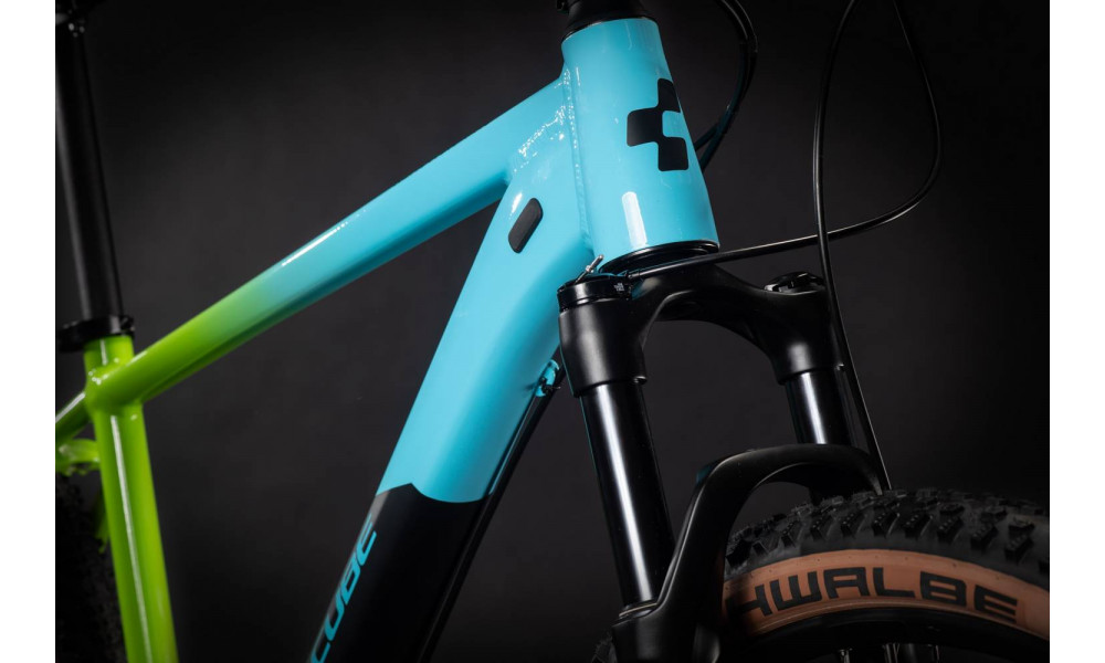 Bicycle Cube Reaction Pro 29 fadingblue'n'green 2021 - 5