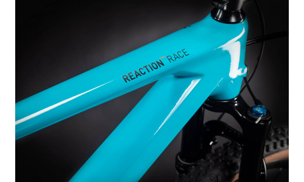 Bicycle Cube Reaction C:62 Race 29 petrol'n'orange 2021 - 1