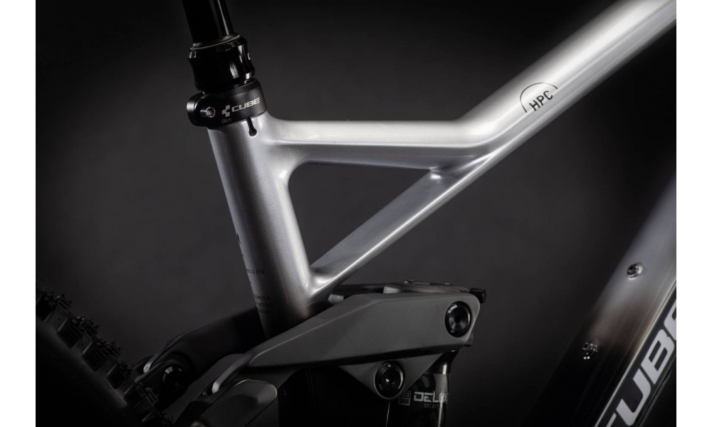 Bicycle Cube Stereo 140 HPC SL 27.5 polarsilver'n'black 2021 - 2