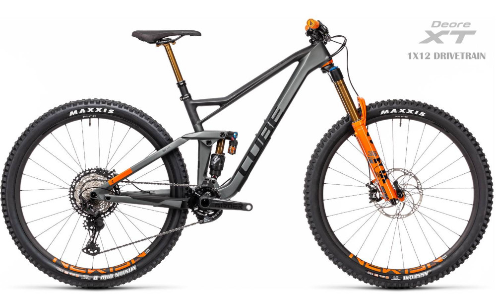 Bicycle Cube Stereo 150 C:68 TM 29 flashgrey'n'orange 2021 - 6