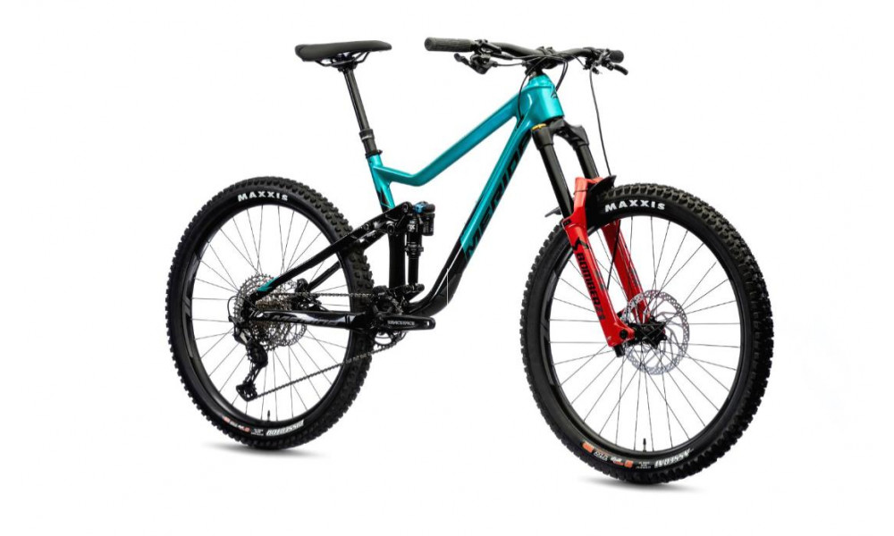 Bicycle Merida ONE-SIXTY 4000 2021 teal-black - 4