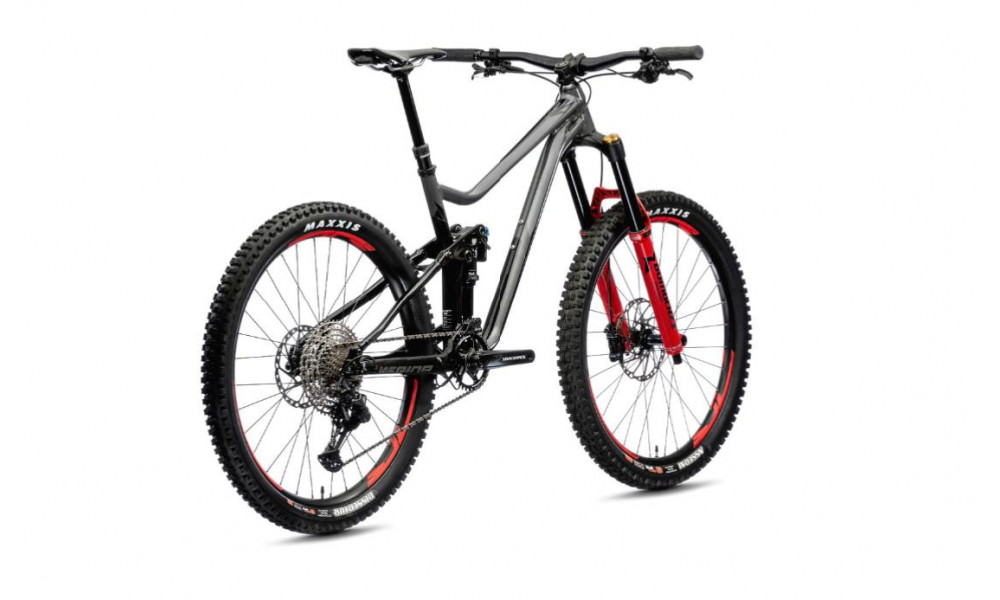 Bicycle Merida ONE-SIXTY 700 2021 grey-sparkling black - 3