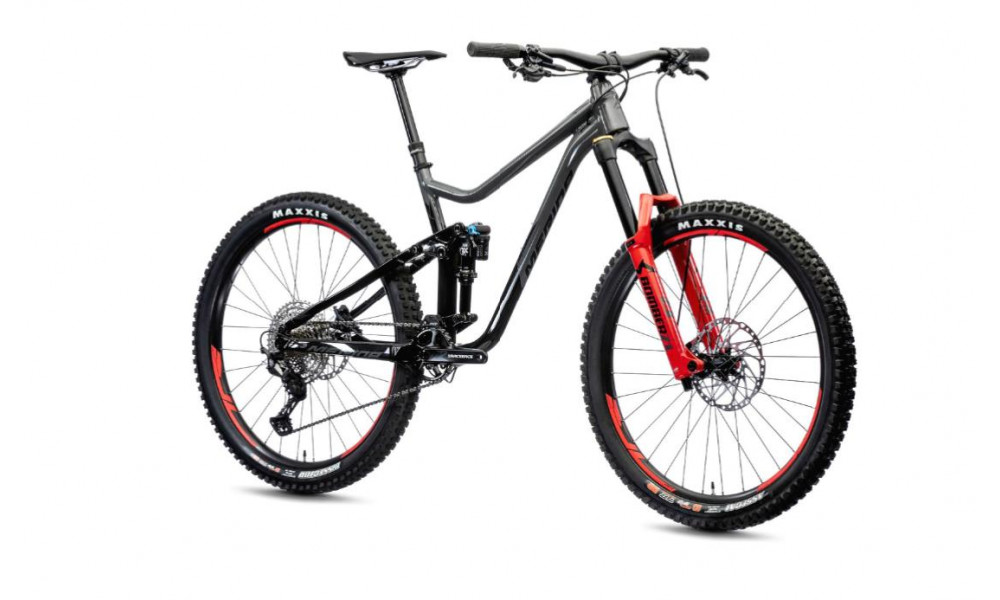 Bicycle Merida ONE-SIXTY 700 2021 grey-sparkling black - 4