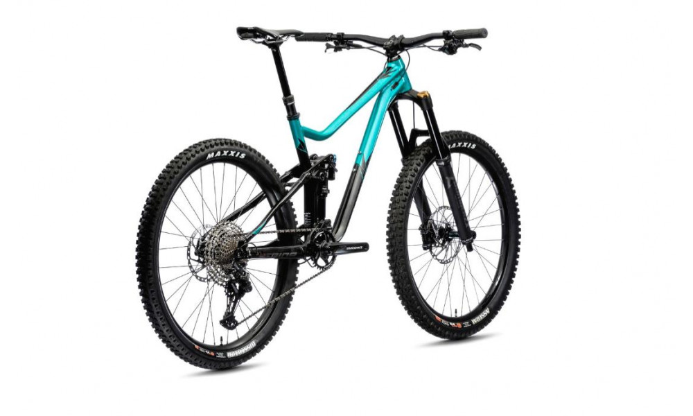 Bicycle Merida ONE-SIXTY 700 2021 metallic teal-black - 3