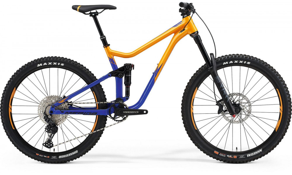 Bicycle Merida ONE-SIXTY 400 2021 orange-blue - 1