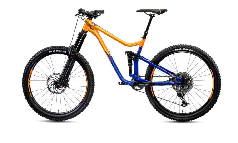 Dviratis Merida ONE-SIXTY 400 2021 orange-blue - 2
