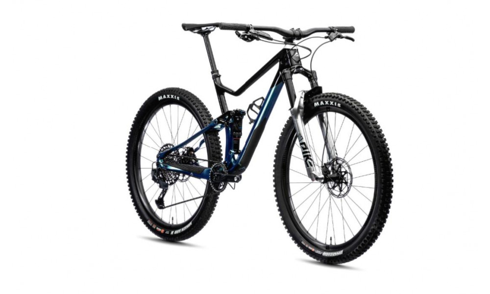 Bicycle Merida ONE-TWENTY 8000 2021 silver-black-blue - 4